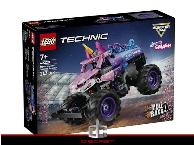 42220 Technic Monster Jam Sparkle Smash Çek Bırak